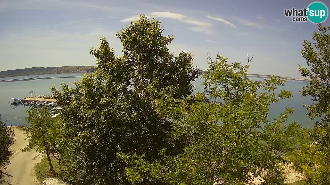 Camping Odmoree web kamera Ražanac – Dalmacija