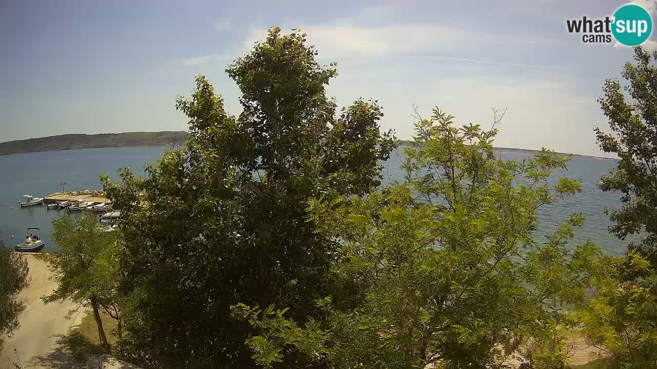 Camping Odmoree web kamera Ražanac – Dalmacija