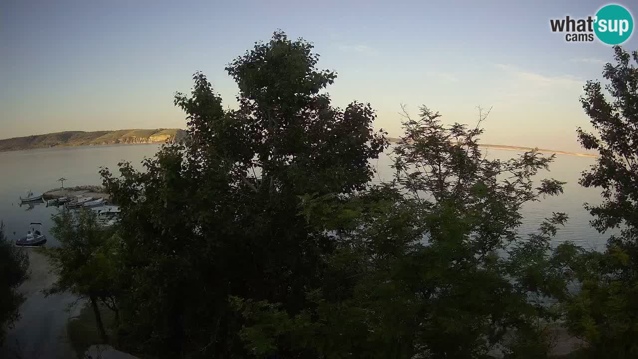 Camping Odmoree camera en vivo Ražanac – Dalmacia