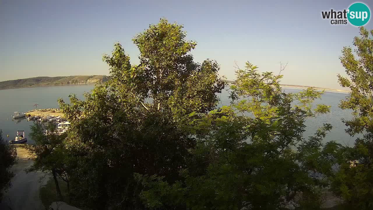 Camping Odmoree web kamera Ražanac – Dalmacija