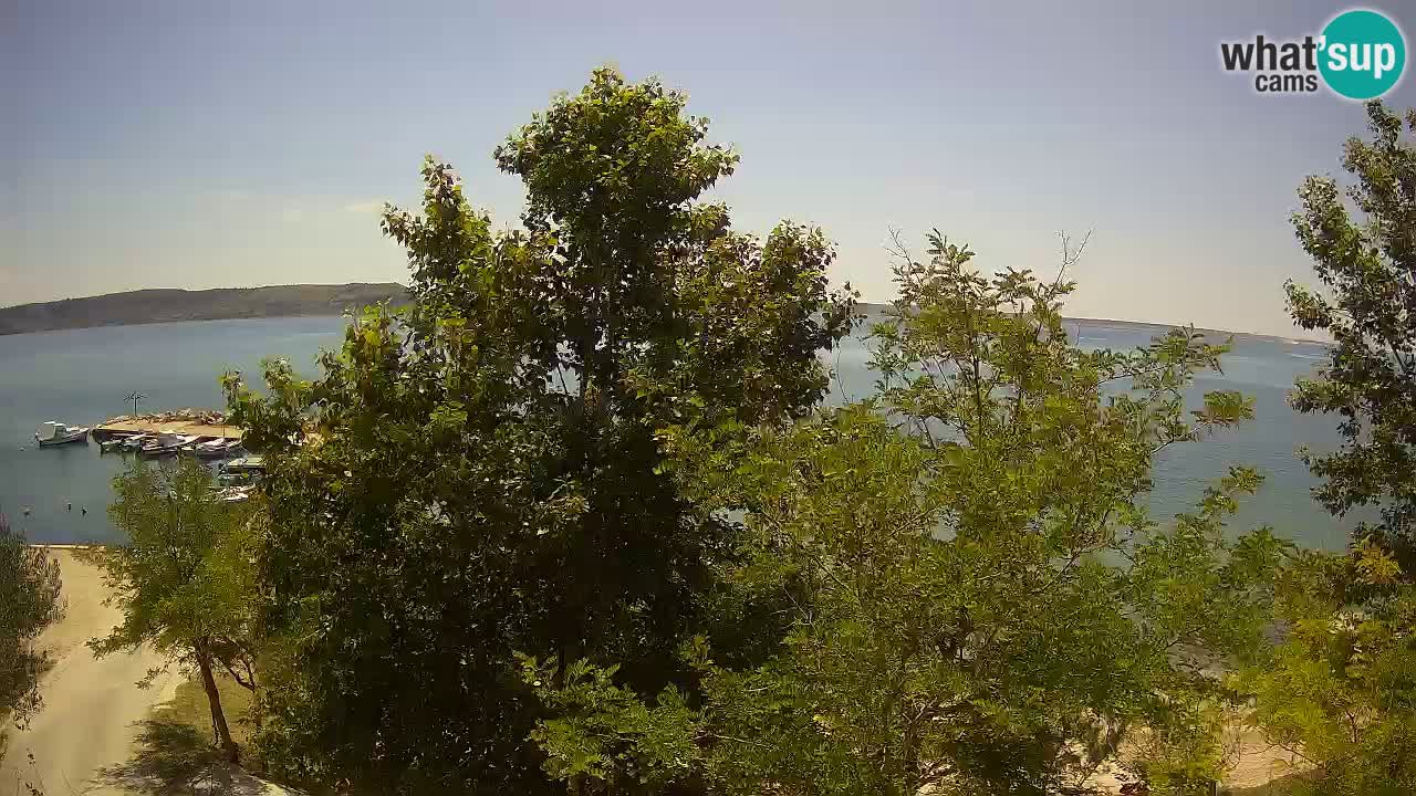 Camping Odmoree live cam Ražanac – Dalmatie