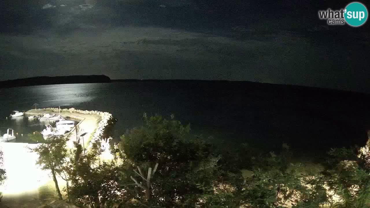 Camping Odmoree live webcam Ražanac – Dalmatien