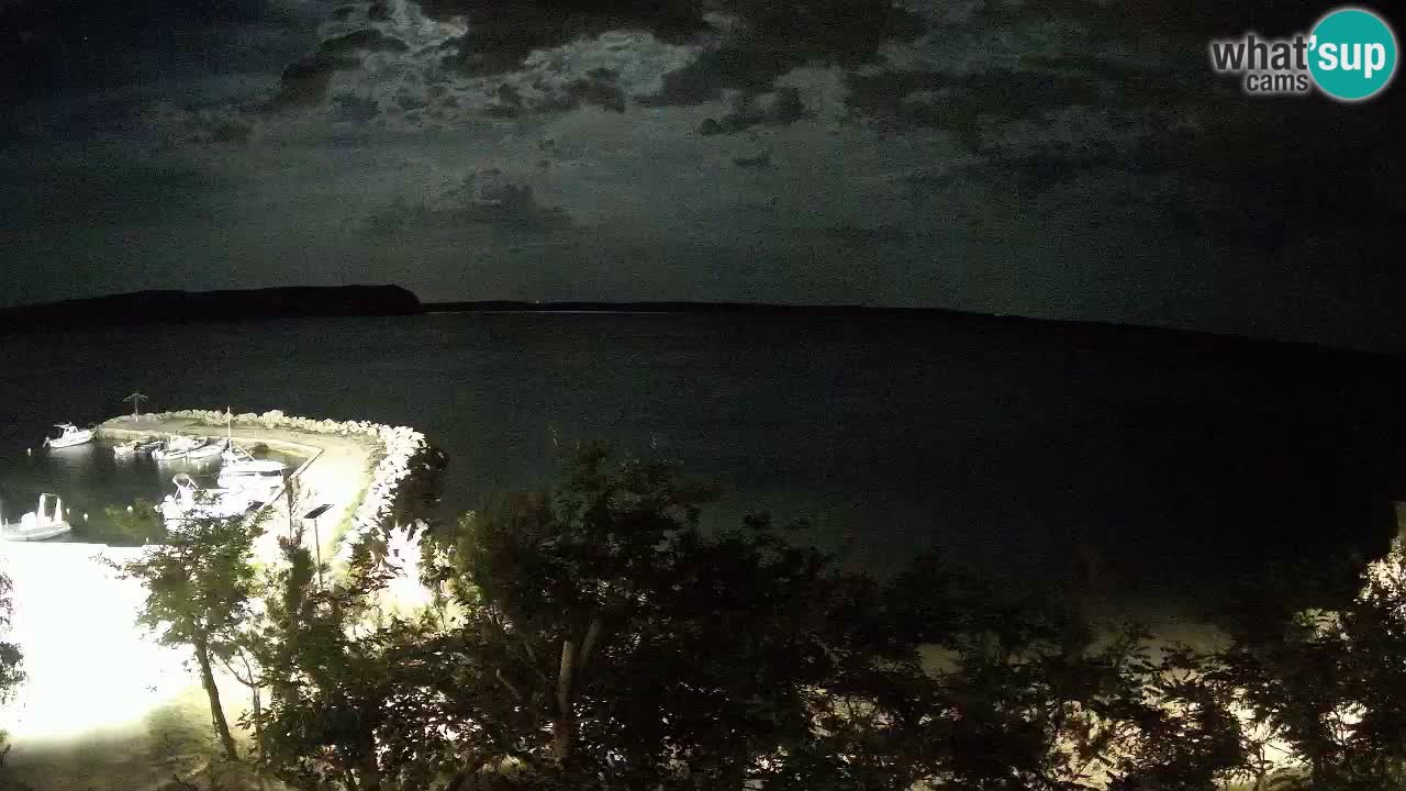 Camping Odmoree live webcam Ražanac – Dalmatien