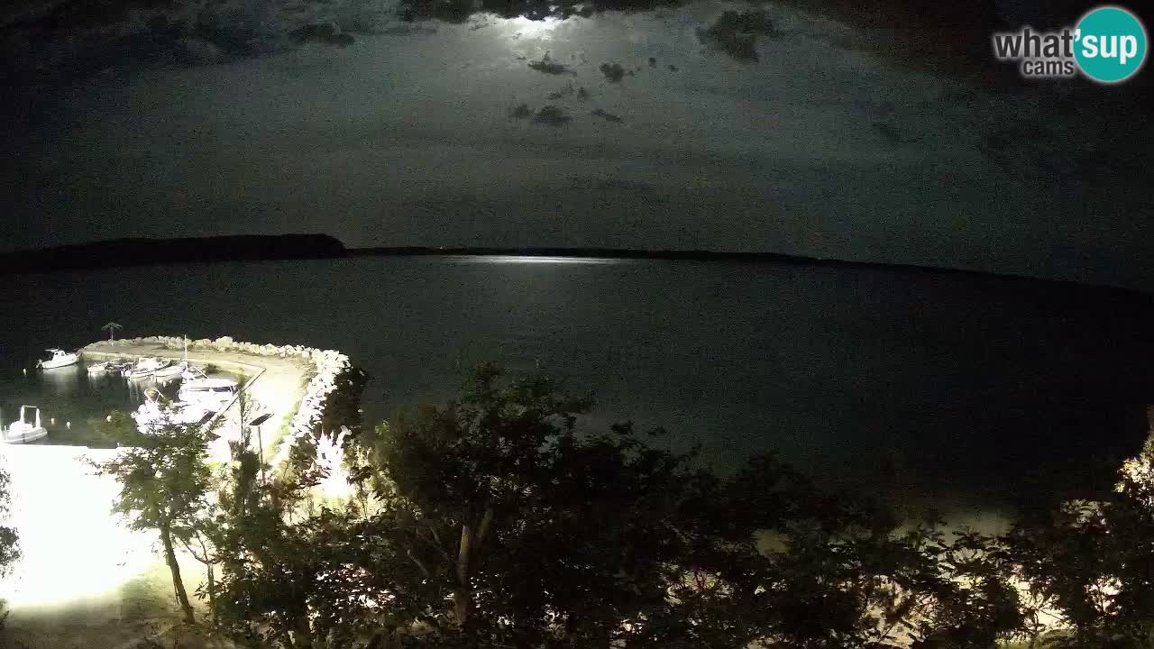 Camping Odmoree camera en vivo Ražanac – Dalmacia