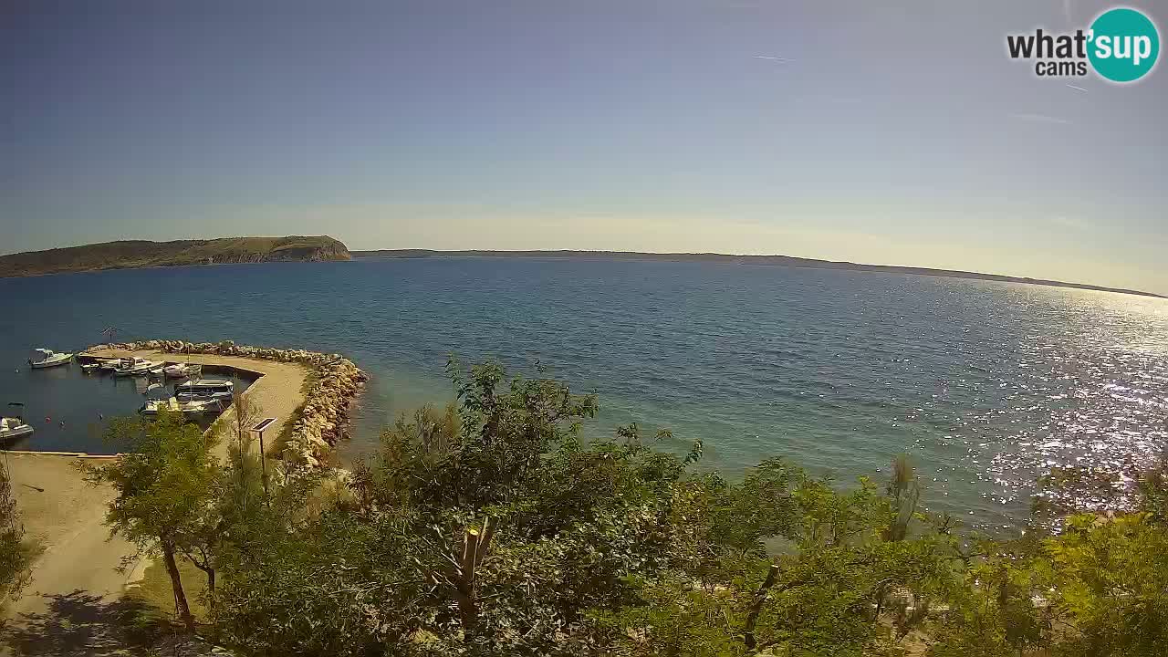 Camping Odmoree camera en vivo Ražanac – Dalmacia