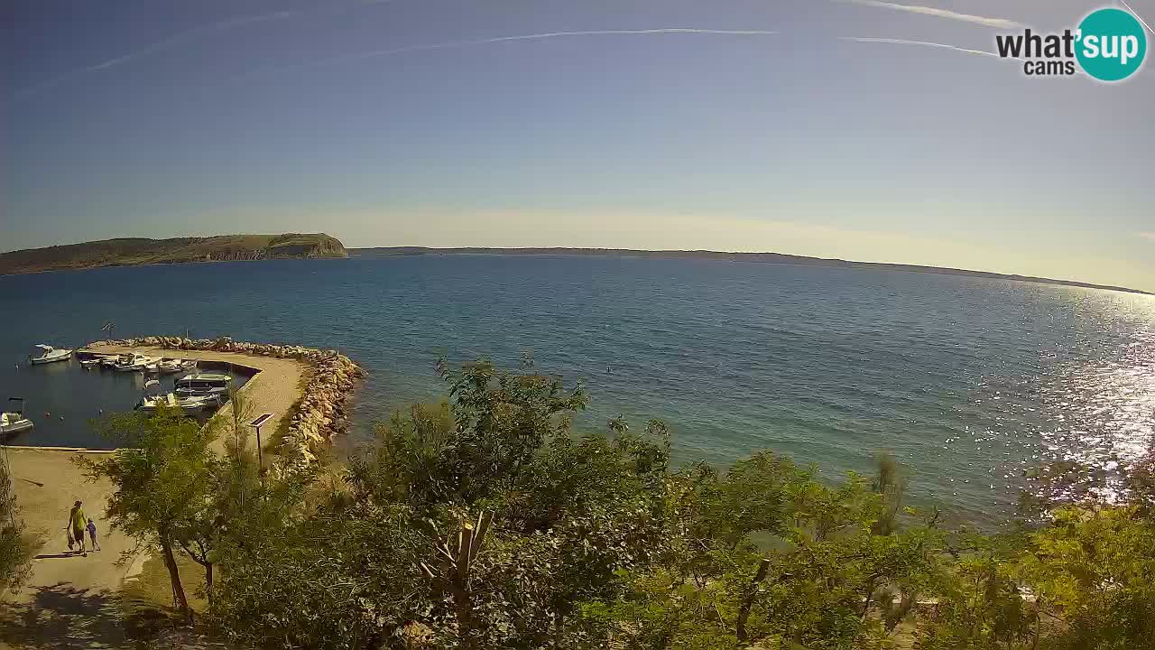 Camping Odmoree camera en vivo Ražanac – Dalmacia