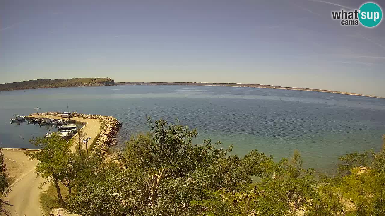 Camping Odmoree live webcam Ražanac – Dalmatien