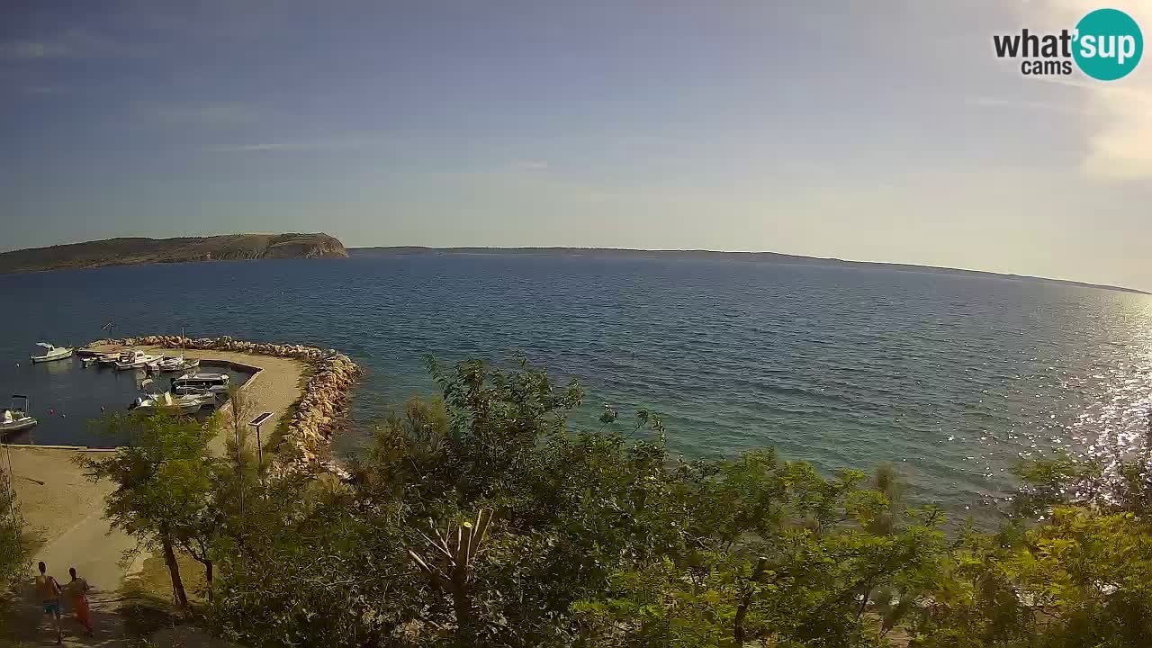 Camping Odmoree camera en vivo Ražanac – Dalmacia