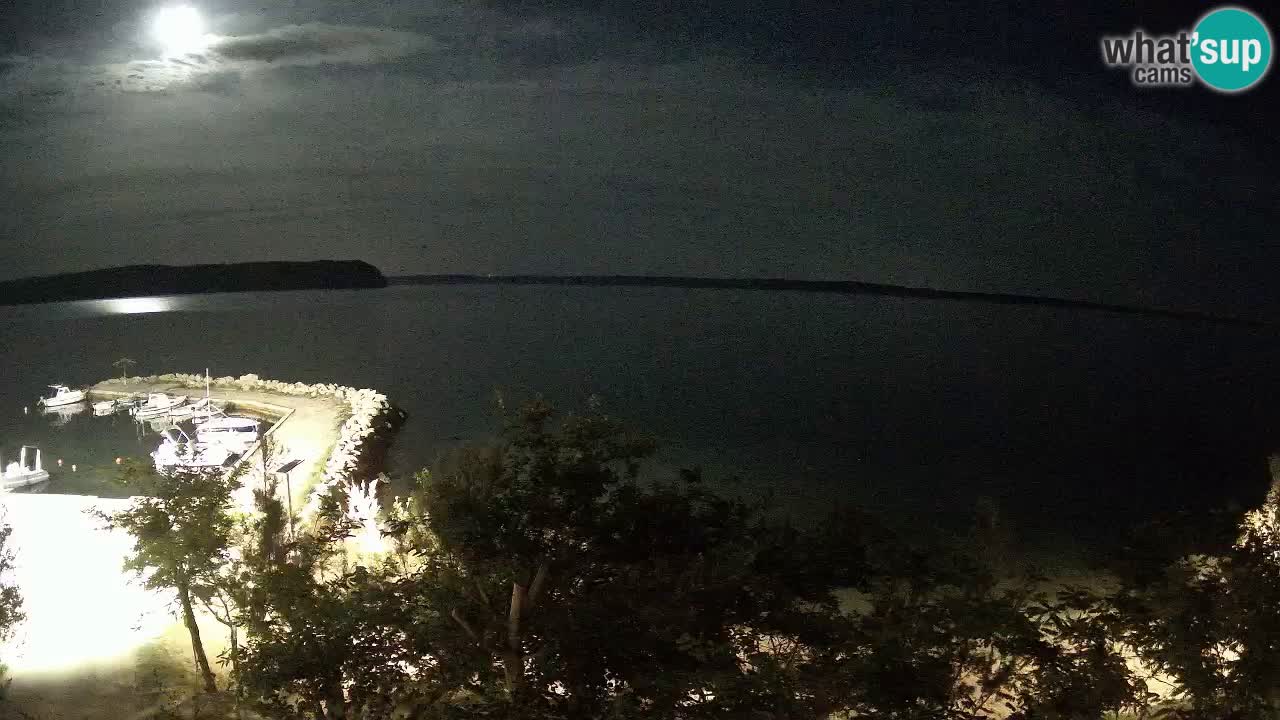 Camping Odmoree camera en vivo Ražanac – Dalmacia