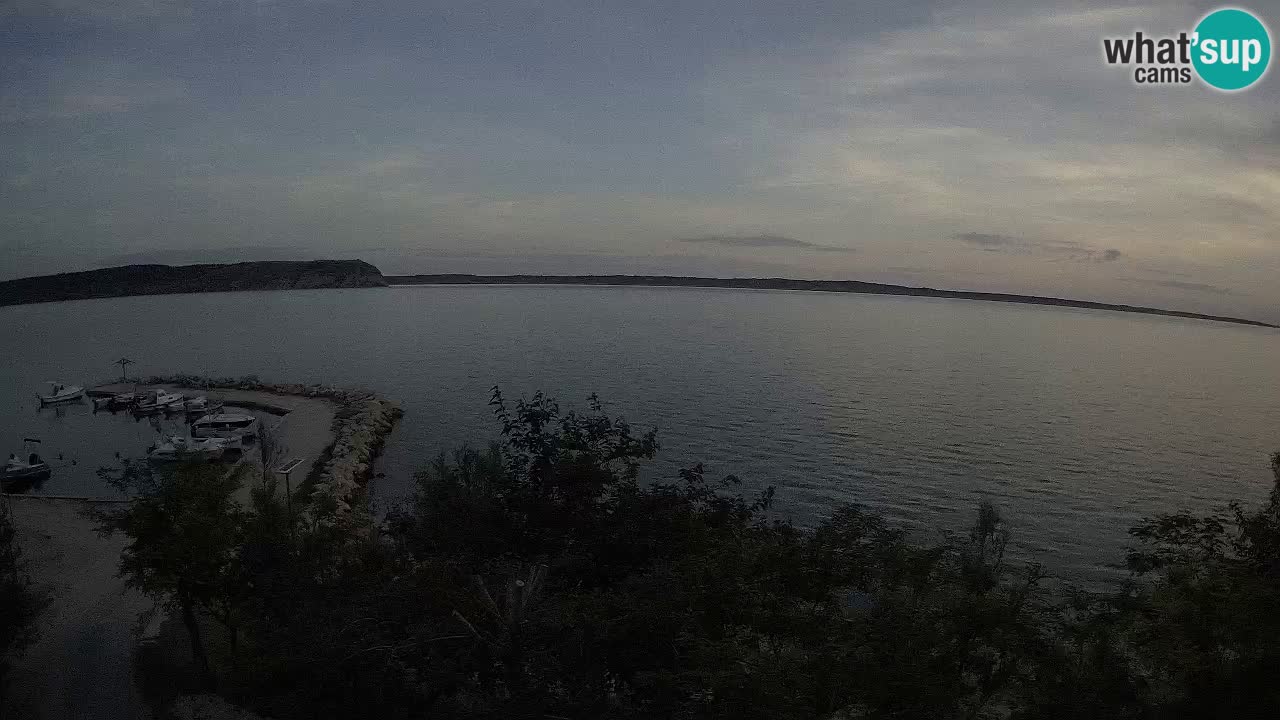 Camping Odmoree live webcam Ražanac – Dalmatien