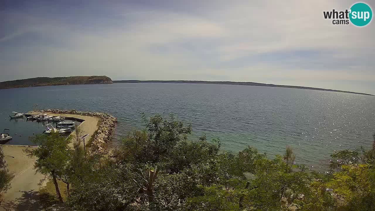 Camping Odmoree live cam Ražanac – Dalmatie