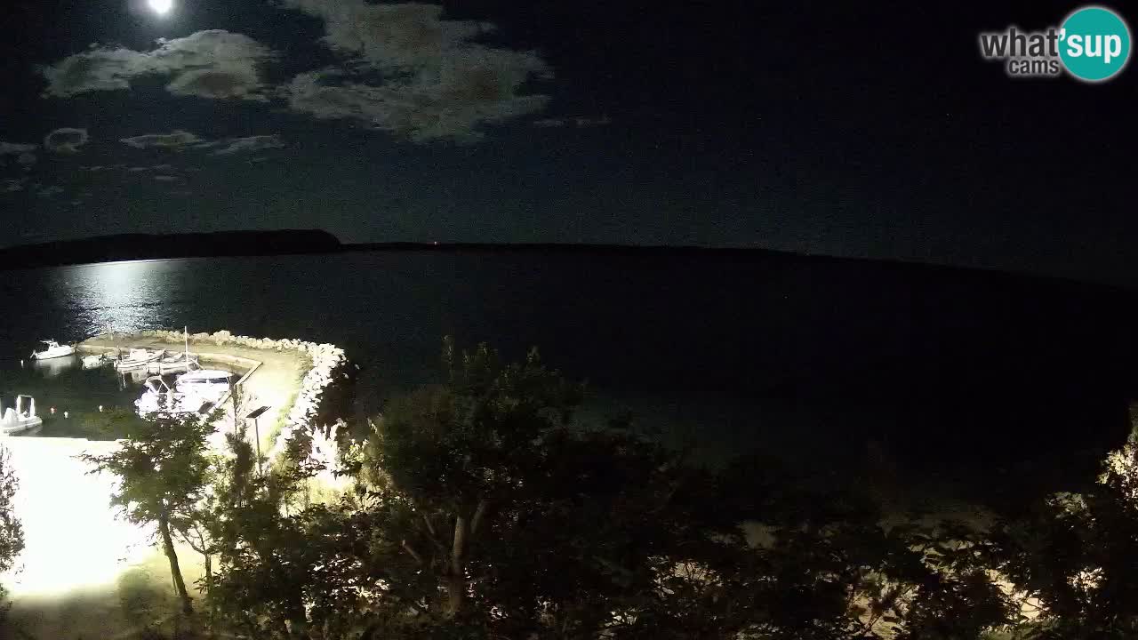 Camping Odmoree camera en vivo Ražanac – Dalmacia