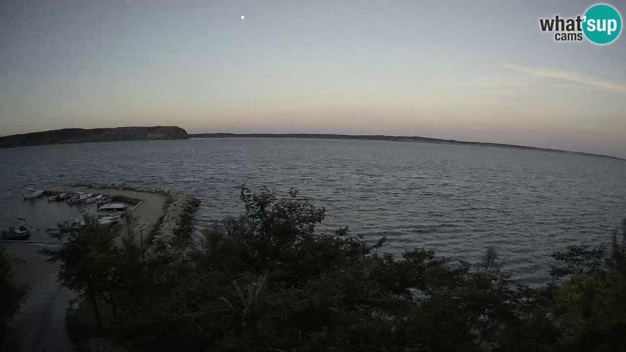 Camping Odmoree live cam Ražanac – Dalmatie