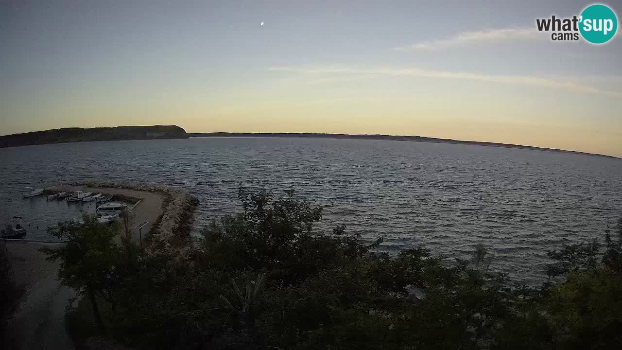 Camping Odmoree live cam Ražanac – Dalmatie
