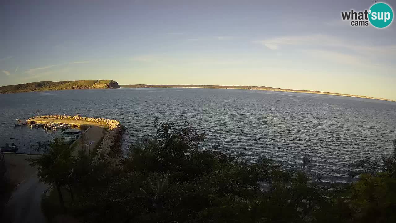 Camping Odmoree camera en vivo Ražanac – Dalmacia