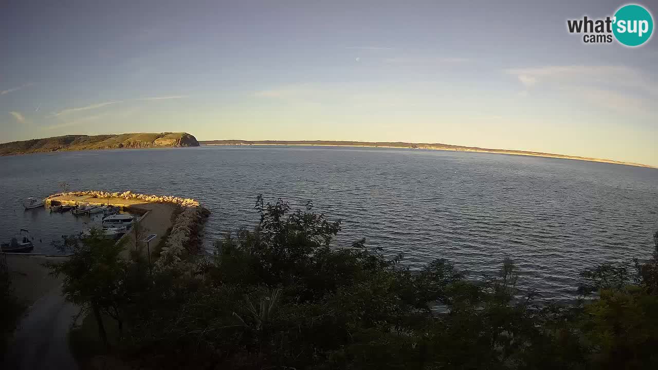 Camping Odmoree live webcam Ražanac – Dalmatien