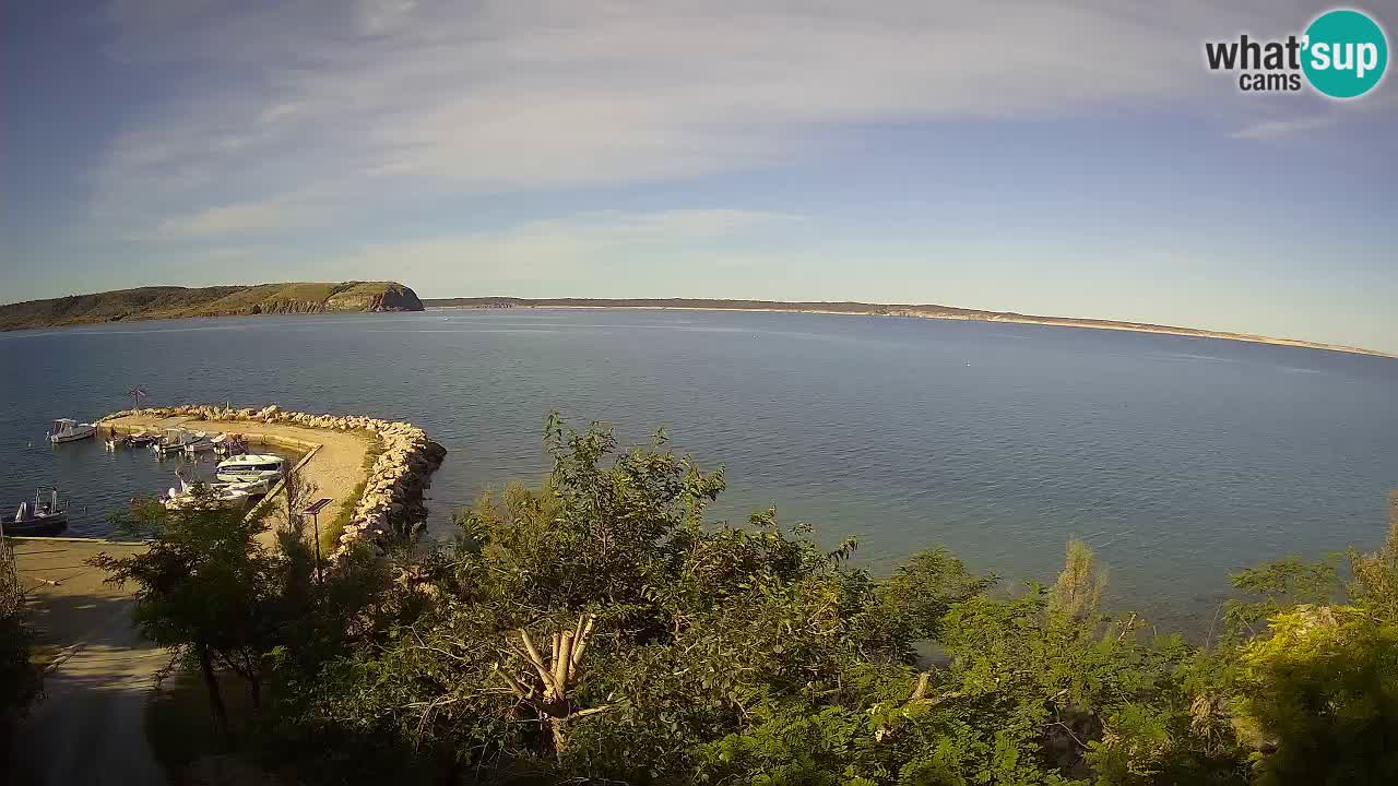Camping Odmoree live cam Ražanac – Dalmatie