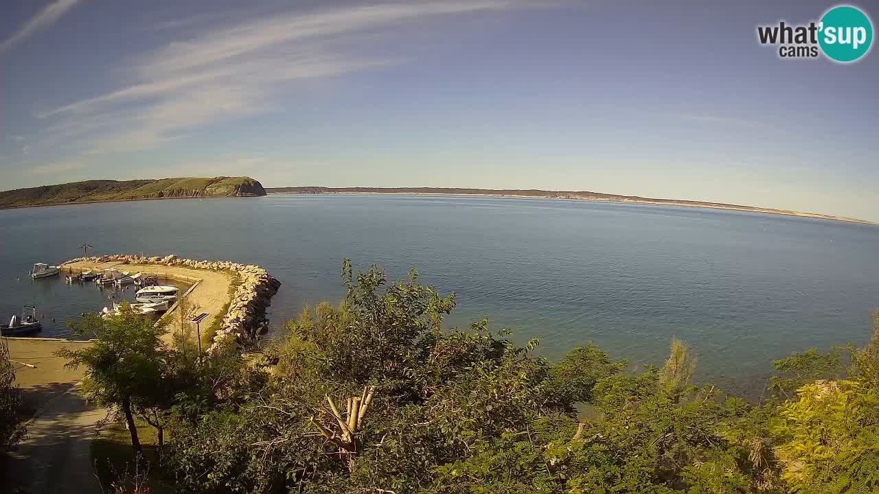 Camping Odmoree camera en vivo Ražanac – Dalmacia