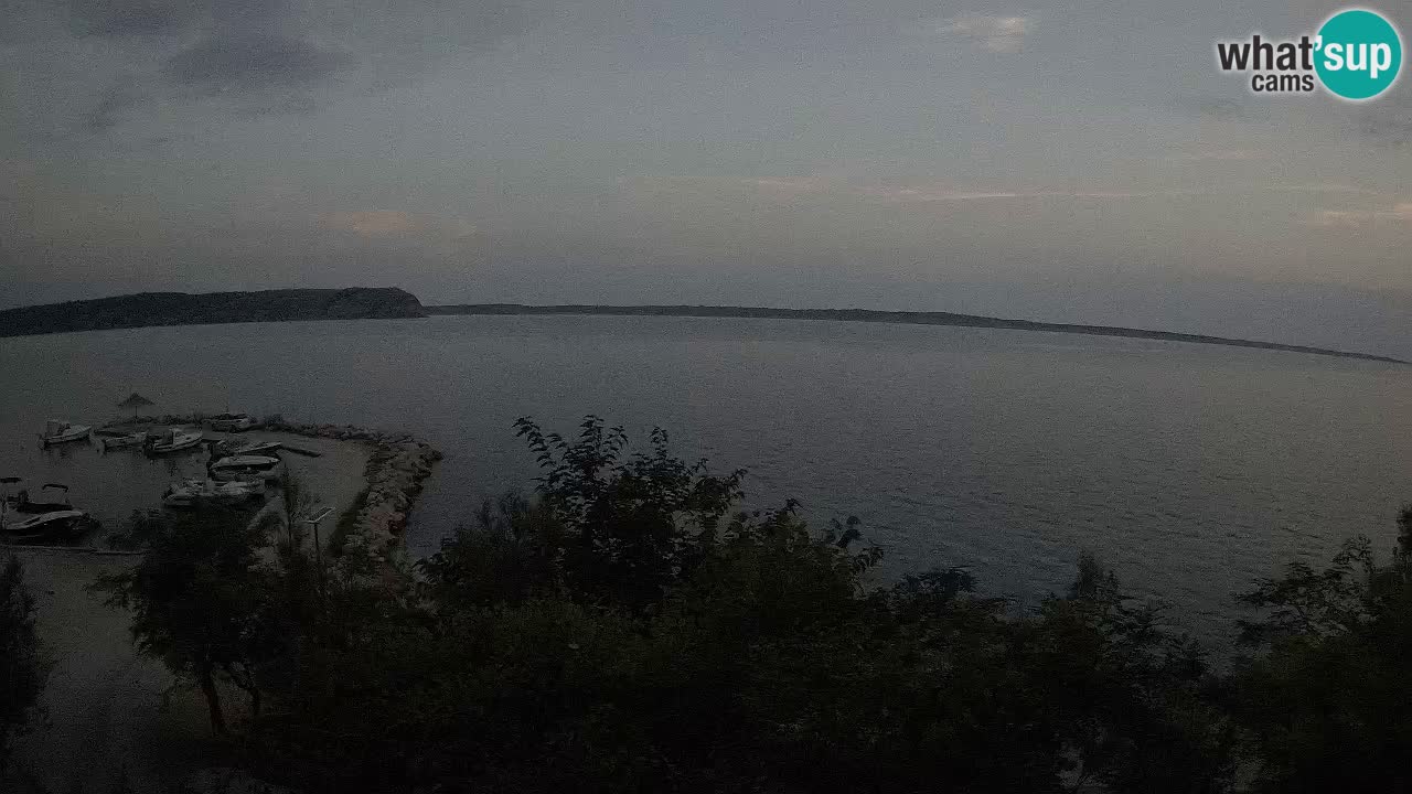 Camping Odmoree webcam Ražanac – Dalmatia