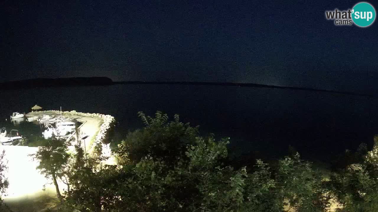 Kamp Odmoree spletna kamera Ražanac – Dalmacija