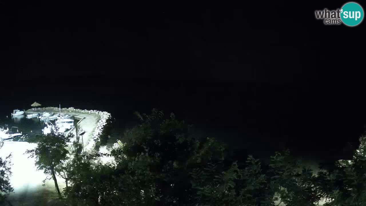 Camping Odmoree camera en vivo Ražanac – Dalmacia