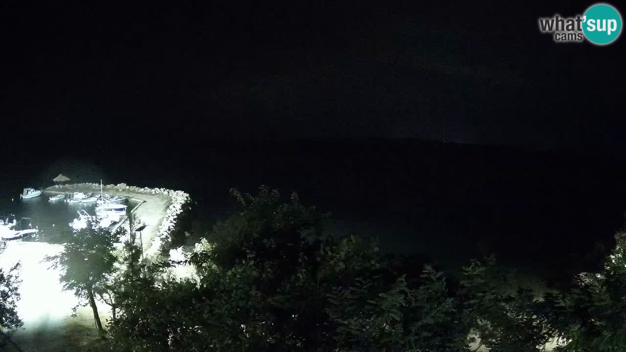 Kamp Odmoree spletna kamera Ražanac – Dalmacija