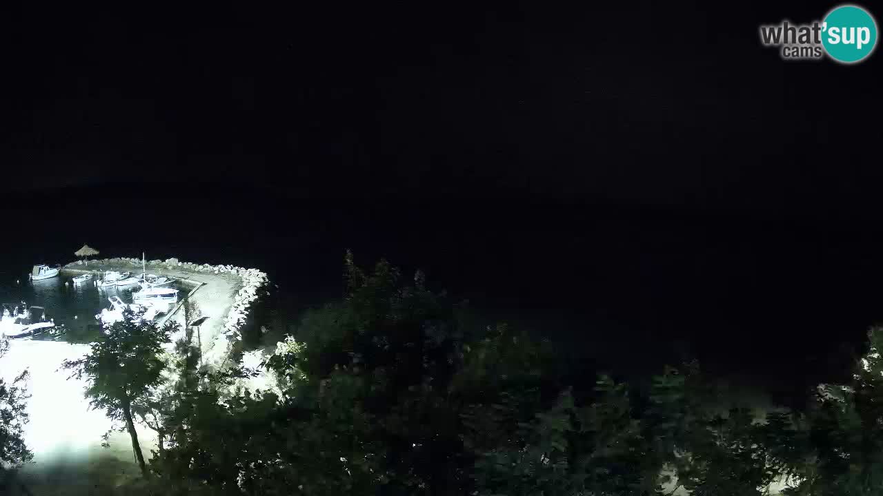 Kamp Odmoree spletna kamera Ražanac – Dalmacija