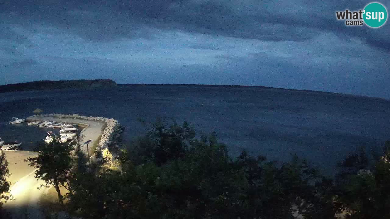 Kamp Odmoree spletna kamera Ražanac – Dalmacija
