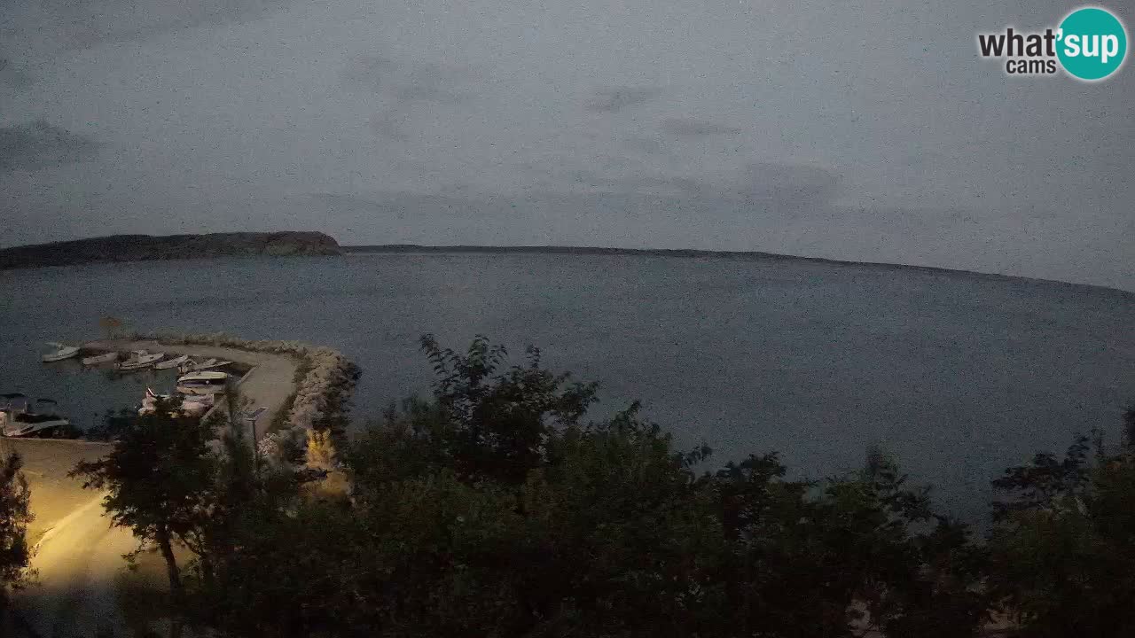 Kamp Odmoree spletna kamera Ražanac – Dalmacija