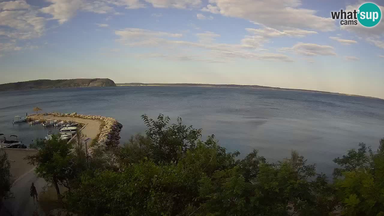 Camping Odmoree live cam Ražanac – Dalmatie