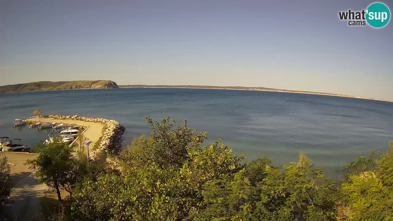 Camping Odmoree live cam Ražanac – Dalmatie