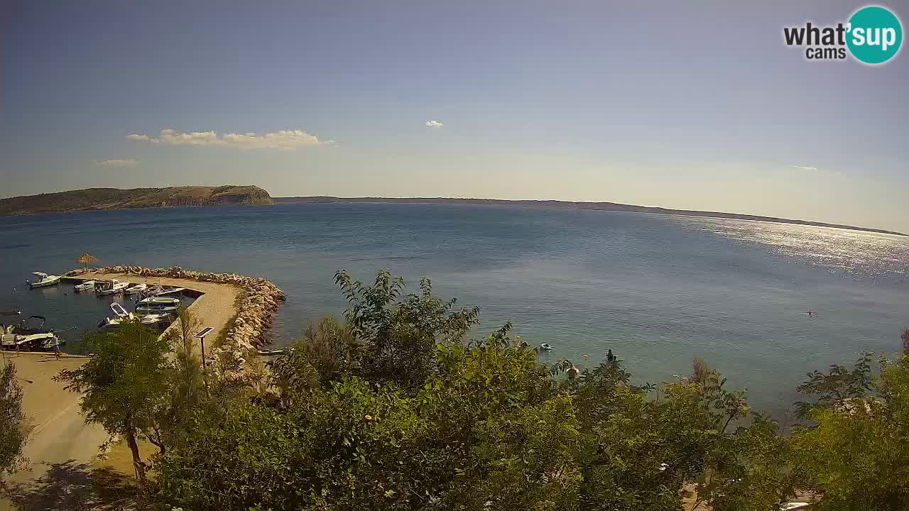 Camping Odmoree camera en vivo Ražanac – Dalmacia
