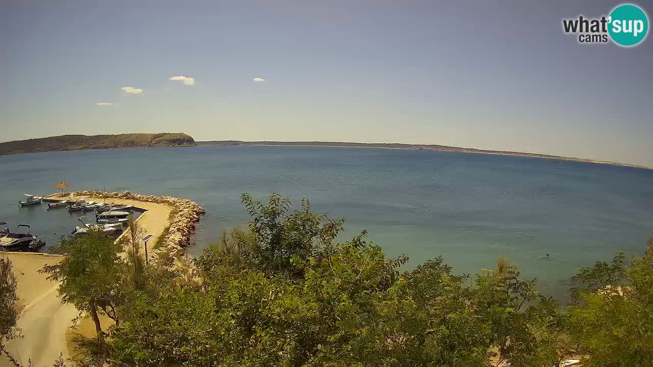 Kamp Odmoree spletna kamera Ražanac – Dalmacija