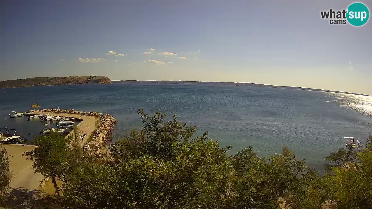 Kamp Odmoree spletna kamera Ražanac – Dalmacija