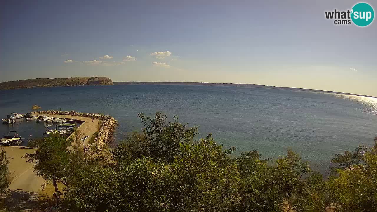 Camping Odmoree live webcam Ražanac – Dalmatien