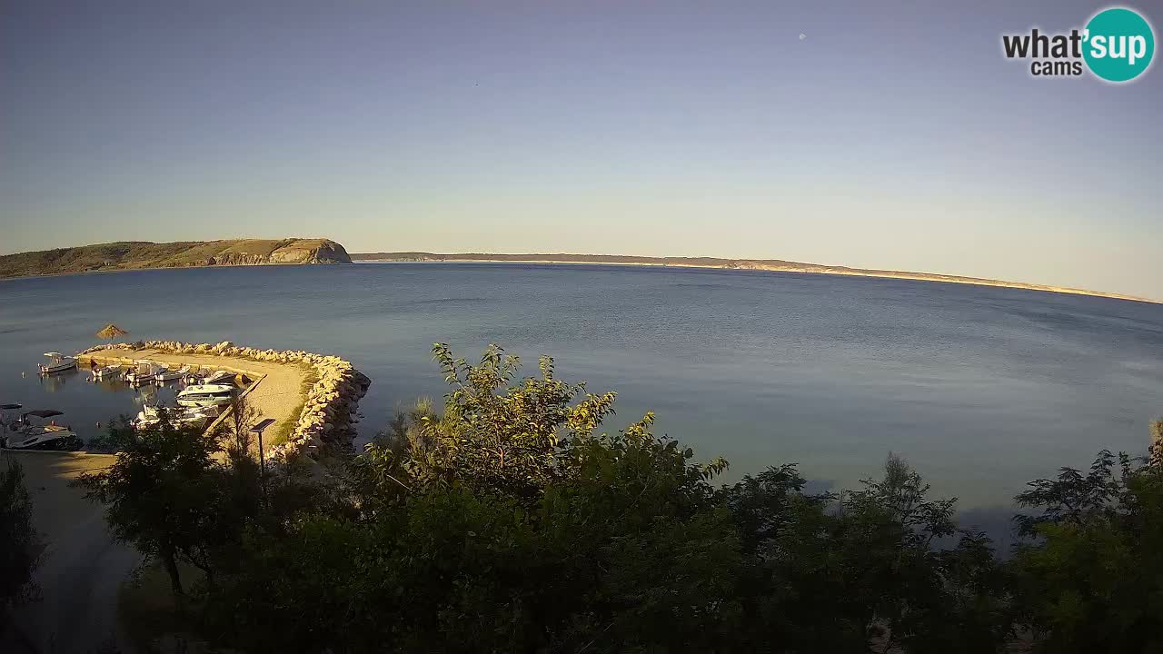 Kamp Odmoree spletna kamera Ražanac – Dalmacija