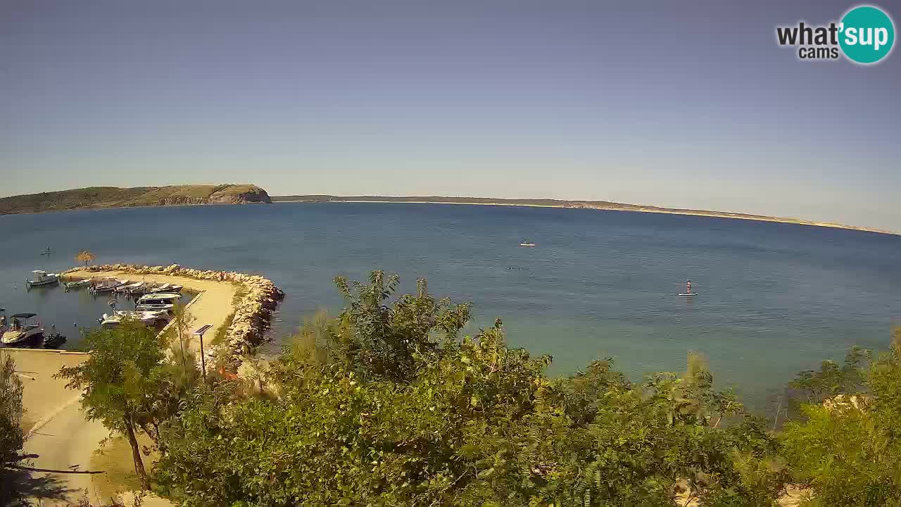 Kamp Odmoree spletna kamera Ražanac – Dalmacija