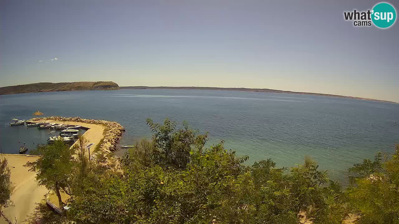 Kamp Odmoree spletna kamera Ražanac – Dalmacija