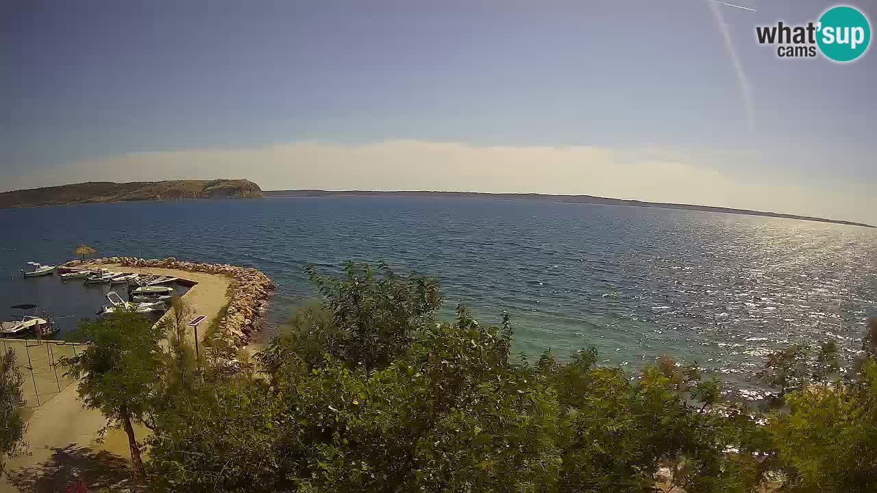 Camping Odmoree live cam Ražanac – Dalmatie