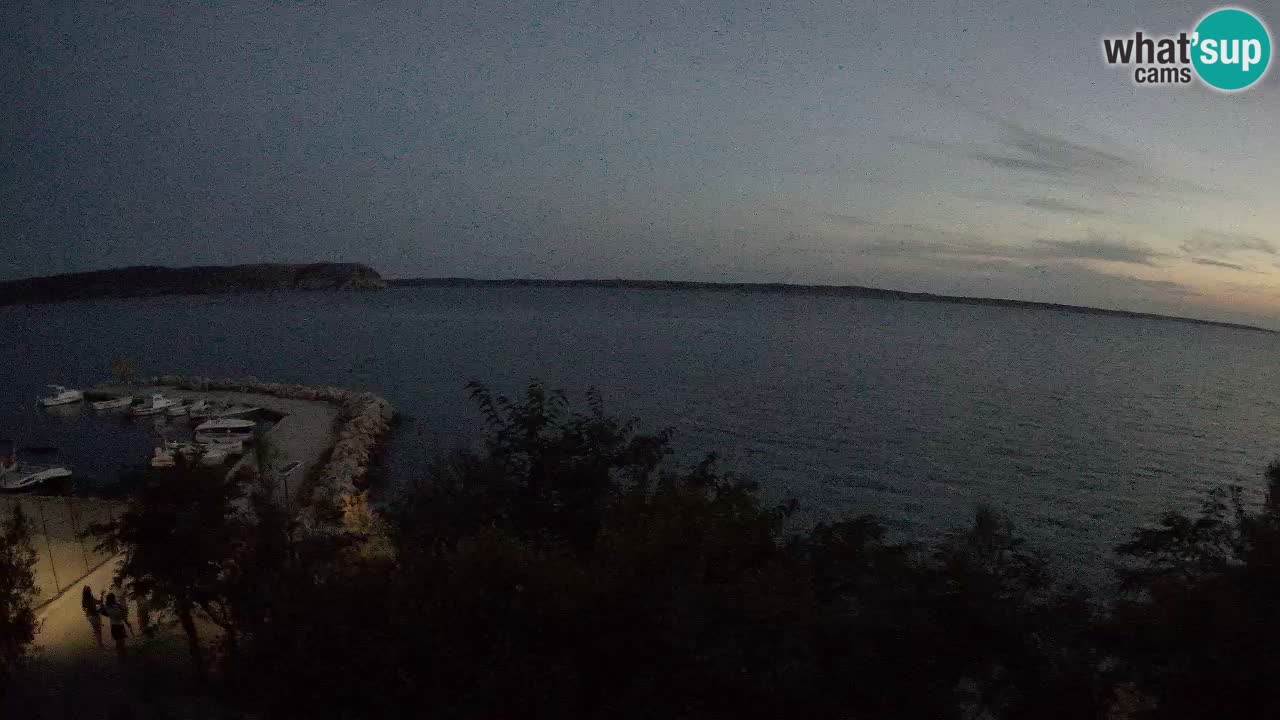 Camping Odmoree live cam Ražanac – Dalmatie