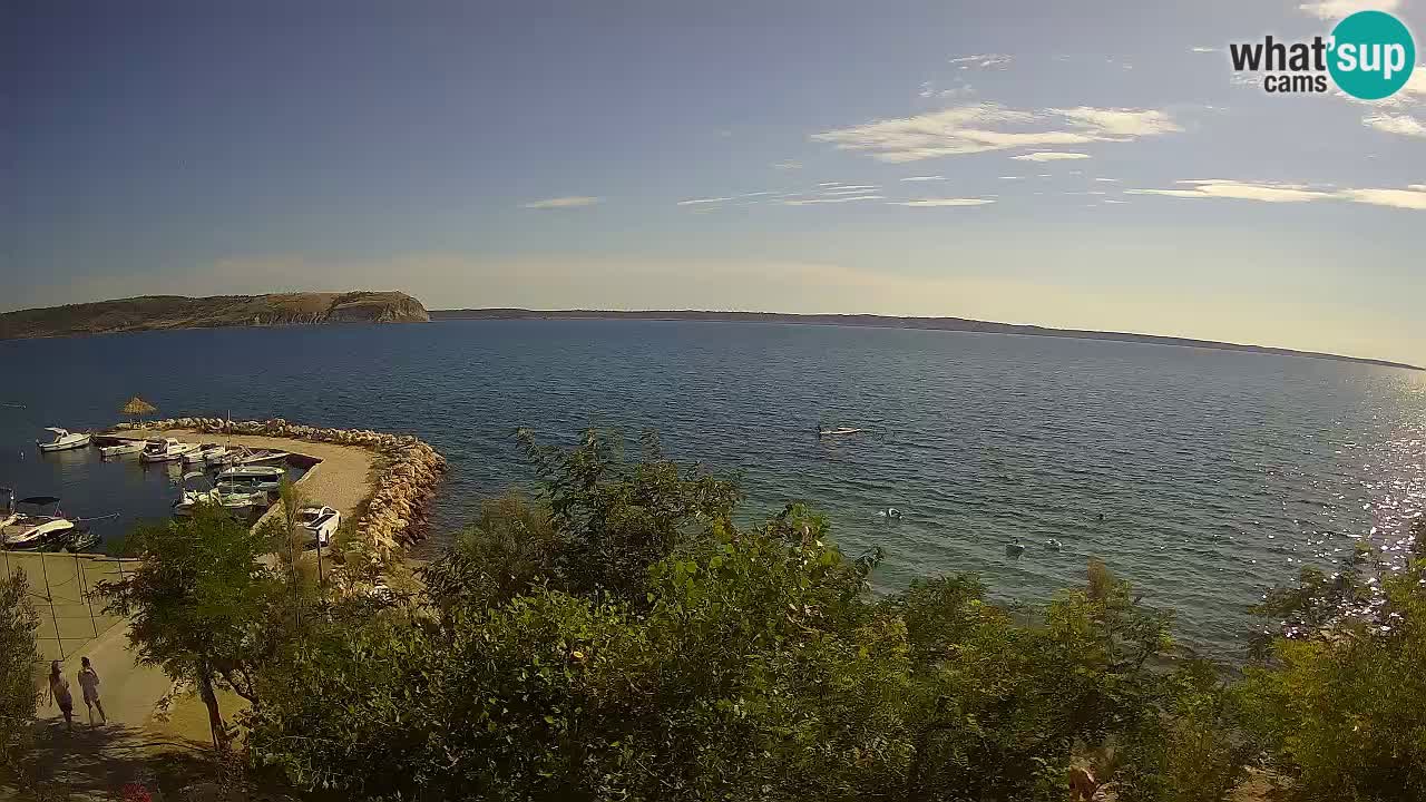 Camping Odmoree live cam Ražanac – Dalmatie