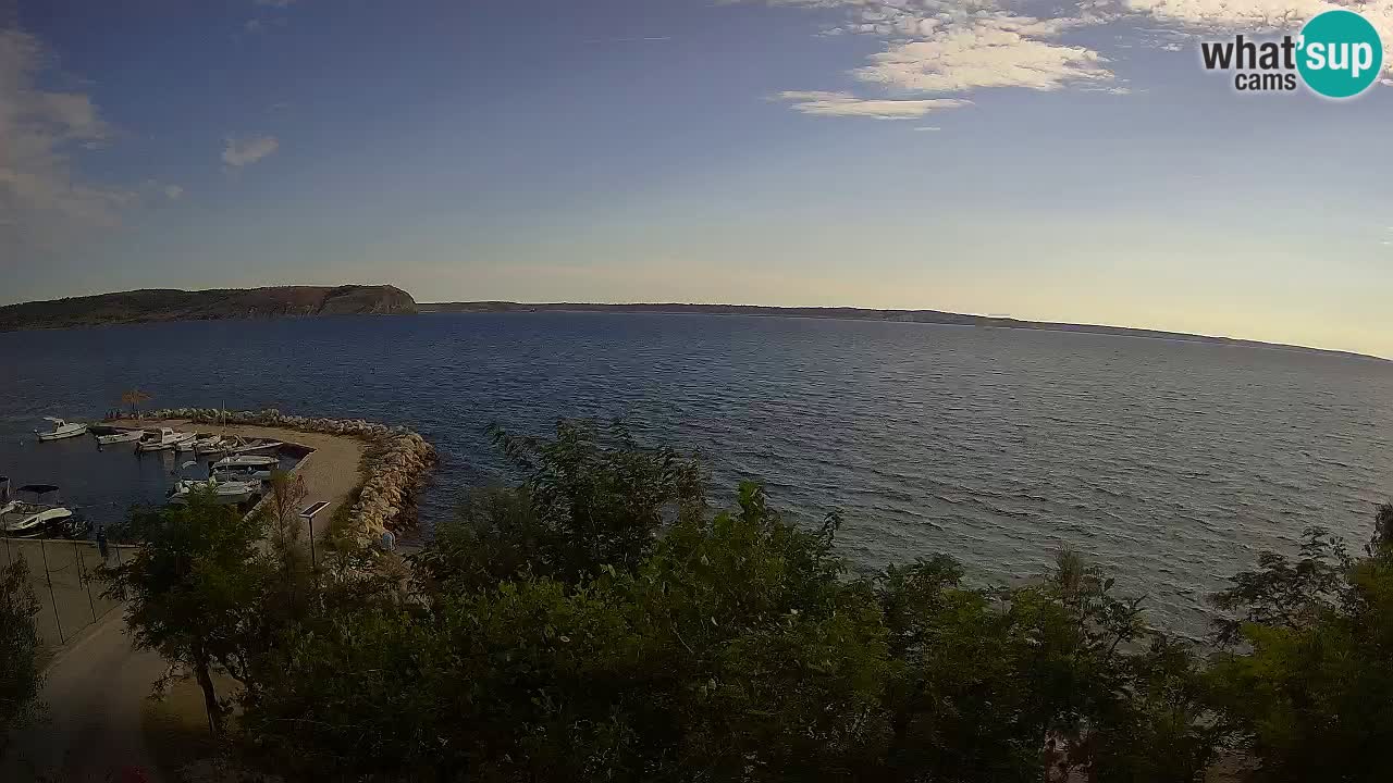 Camping Odmoree live cam Ražanac – Dalmatie