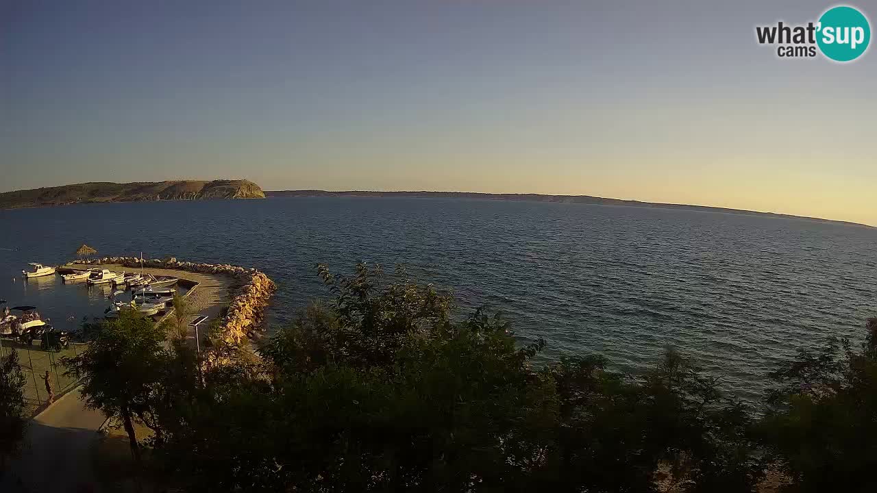 Camping Odmoree live cam Ražanac – Dalmatie