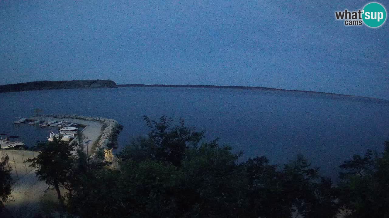 Camping Odmoree live webcam Ražanac – Dalmatien