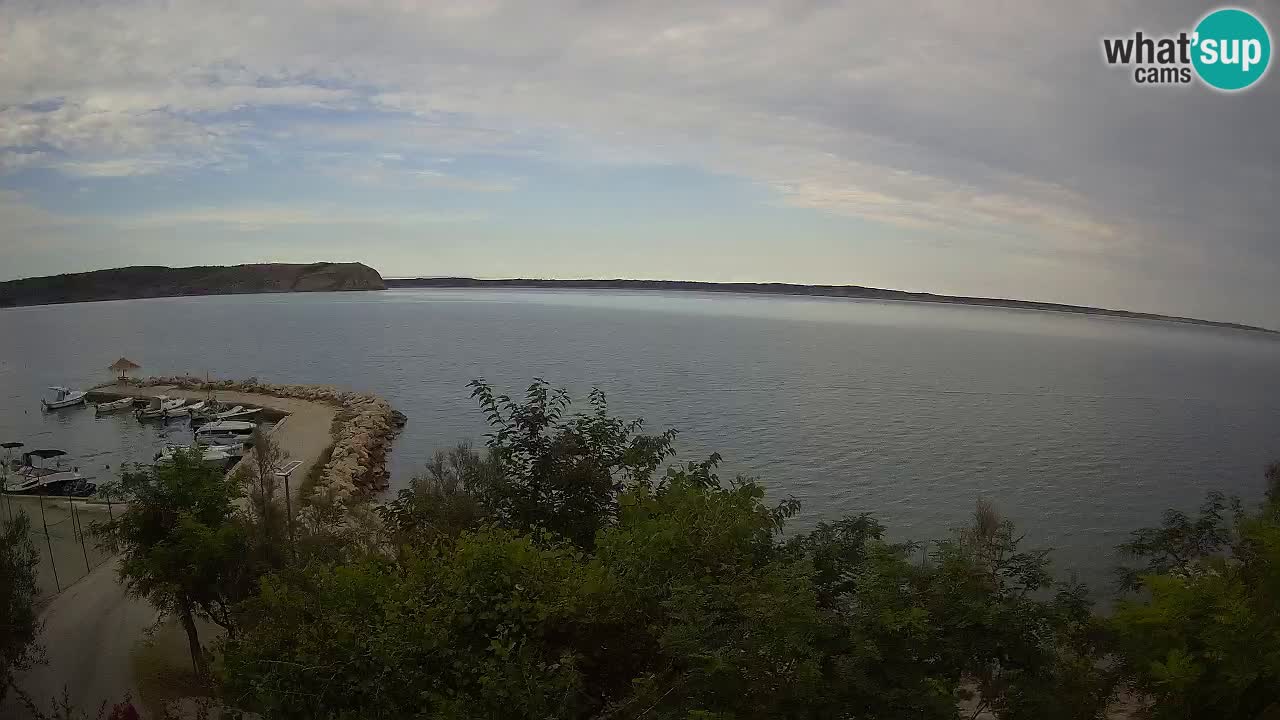 Camping Odmoree camera en vivo Ražanac – Dalmacia