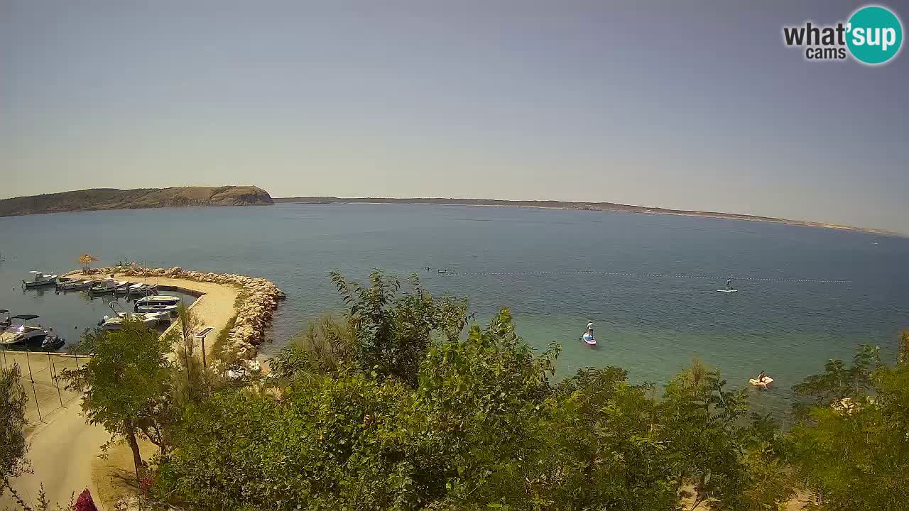 Kamp Odmoree spletna kamera Ražanac – Dalmacija