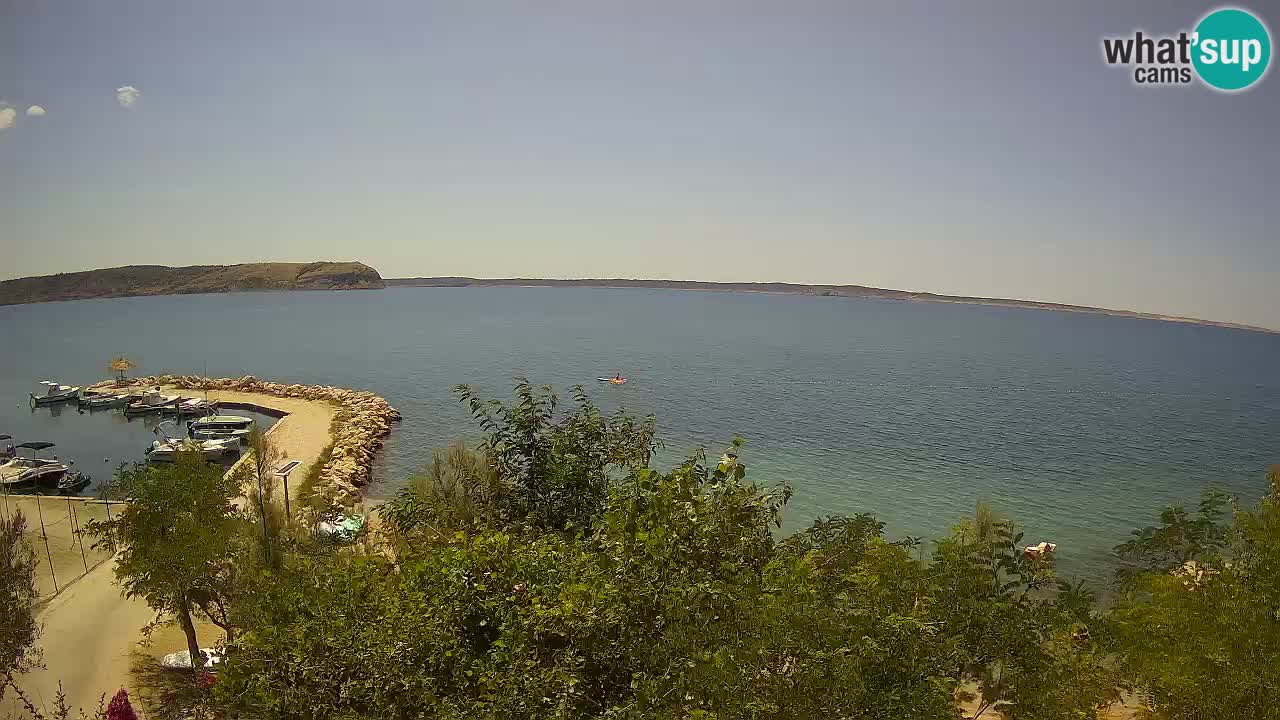 Kamp Odmoree spletna kamera Ražanac – Dalmacija