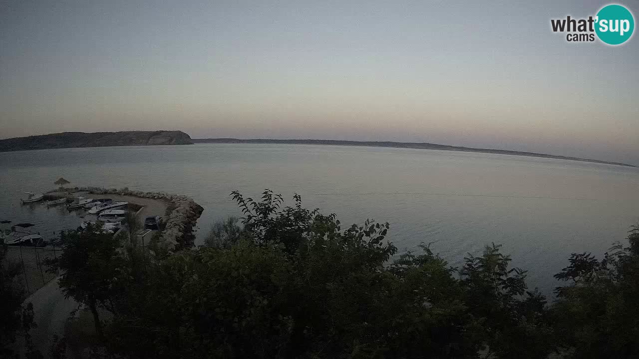 Camping Odmoree camera en vivo Ražanac – Dalmacia