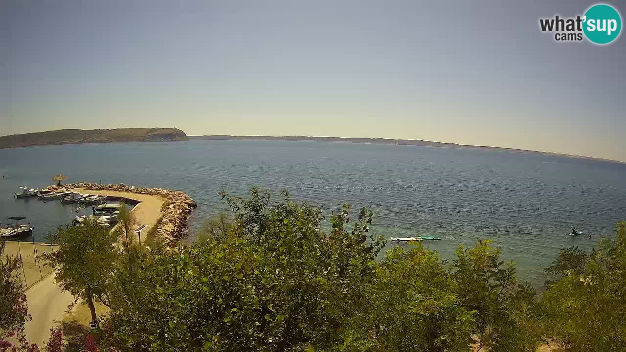 Camping Odmoree live webcam Ražanac – Dalmatien