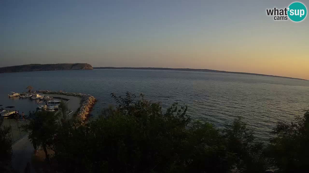 Camping Odmoree live webcam Ražanac – Dalmatien